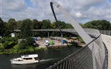 Zahradnická výstava Buga 2015, Havelregion - Německo - Rathenow - nový most Weinberg - kouzlo moderní architektury