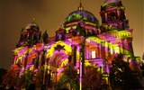 Berlín a večerní slavnost světel, výstavy Botticelli a Mondrian - Německo - Berlín - Festival světel