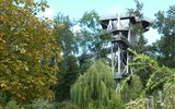 Tullnské zahrady - Rakousko - Tulln Garten a vyhlídková věž Baumwipfelweg