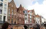 Holandsko a Belgie, země, které stojí za to navštívit - Belgie - Bruggy, Verversdijk, projíždka po kanálech