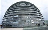 IGA, světová zahradnická výstava v Berlíně a Rosarium - Německo - Berlín - kopule Reichstagu