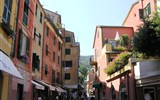 Portofino - Itálie - Ligurie - Portofino, malebné uličky městečka