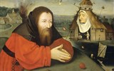 Amsterdam, advent a festival světel - Holandsko - Amsterdam - Rijksmuzeum, Pokušení svatého Antonína, H.Bosch, mezi 1550 až 1600