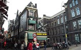 Amsterdam, advent a festival světel - Holandsko - Amsterdam, jedna z četných brusíren diamantů
