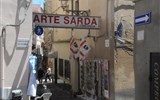 Olbia - Itálie - Sardinie - Olbia, křivolaké uličky centra