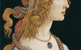 Výstavy Hieronymus Bosch a malířství na dvoře Medicejských - Německo - Frankfurt - S.Botticelli - Portrét mladé ženy, 1480-5