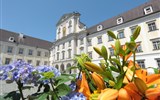 Linec, Kremsmünster, velká zahradnická výstava 2017 - Rakousko - Kremsmünster - zahradnická výstava, část v klášterních zahradách