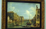 Pinacoteca di Brera - Itálie - Milán - Pinacoteca di Brera - Canal Grande u Punta della Dogana, Canaletto, 1740-5