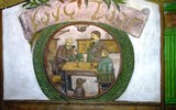 Za lidovými vinařskými tradicemi na Znojemsku - Česká republika - Šatov - Malovaný sklep, autorem výzdoby je zdejší rodák Maximilián Appeltauer