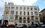 Cagliari - Itálie - Sardinie - Cagliari, Palazzo Civico, 1899-1907, A.Rigotti, výrazné prvky secese