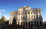 Varšava - Polsko - Varšava, Stasický palác, 1820-3, A.Corazza, klasicistní, sídlo Akademie věd