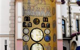 Olomouc - Česká republika - Olomouc - orloj postaven 1419-22, 1955 upraven Karlem Svolinským (foto C.Čejpa)