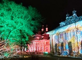 Adventní Drážďany - festival štol - světelné zahrady Pillnitz 2025  Německo - Pillnitz - Christmas Garden, až oči přecházejí