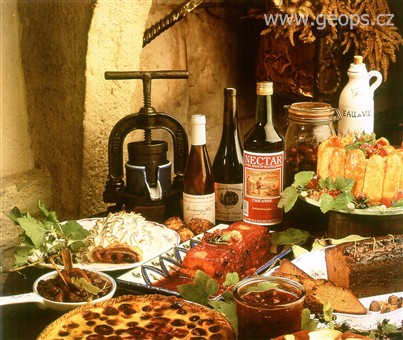 Za vínem a gastronomií - Francie - Burgundsko - víno, paštika, něco sladkého, jsme v zemi kuchařů a pijáků