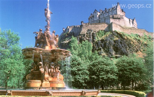 Skotsko, Edinburg, hrad