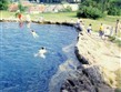 Slovensko, Vyšné Ružbachy, jezírko v termálních lázních