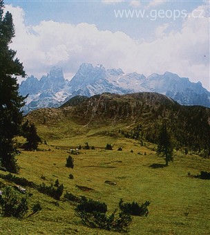 Itálie, Dolomity, Monte Cristallo