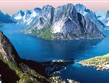 Norsko - ledovcem vyhloubené fjordy dnes vyplněné mořem jsou okouzlující podívanou