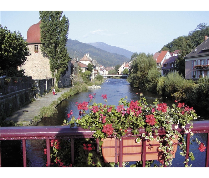 Alsasko a Černý les, zážitkový víkend na vinné stezce, slavnost chryzantém - Francie -  Alsasko - městečko Thann