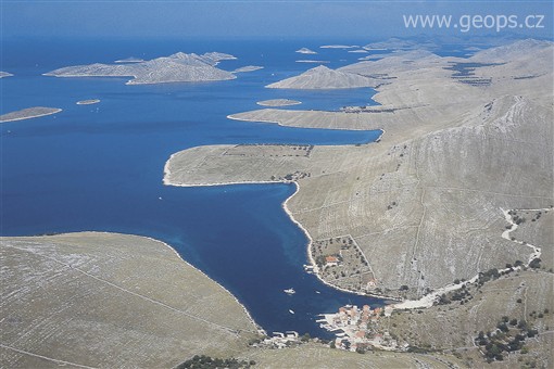 Chorvatsko, Kornati, pobřeží