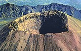 Řím a Neapolský záliv 2019 - Itálie - Vesuv - vrchol sopečného kráteru