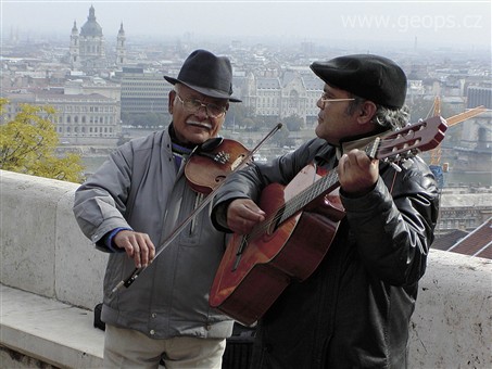 Maďarsko, Budapešť, muzikanti