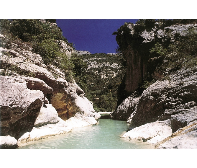 Zumba v Provence - Francie - Provence - kaňon řeky Verdon 