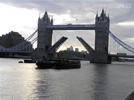 Velká Británie, Londýn, tower Bridge