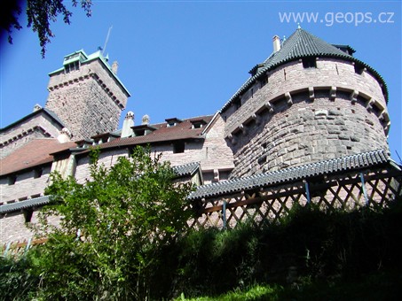 Francie, Alsasko, Haut Koenigsburg