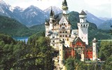 Legoland a zámek Neuschwanstein - Německo - Neuschwainstein - pohádkový zámek bavorského krále Ludvíka II.