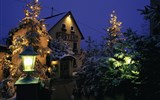 Karibská laguna a rakouské město Vánoc - Rakousko - Štýr - světoznámý Vánoční poštovní úřad
