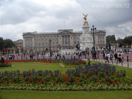 Velká Británie - Anglie - Londýn, Buckinghamský palác