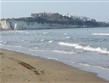 Itálie - Apulie - Vieste, rybářské městečko na bílých skalách