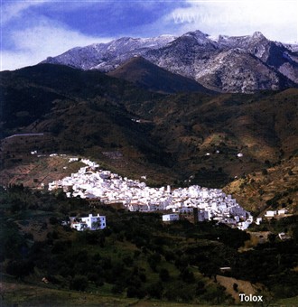 Španělsko - Andalusie - bílá vesnice