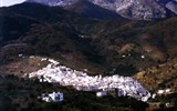 Andalusie letecky - Španělsko - Andalusie - bílá vesnice