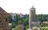 Velikonoce v Lužici, křižácké jízdy - Německo - Lužice - Budyšín, věž Alte Wasserkunst, 1558, stavitel Wenzel Röhrscheidt