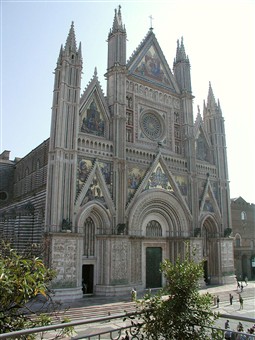 Itálie - Toskánsko - Orvieto, dóm z let 1290-1451