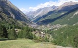 Ochutnávka Švýcarska s termály a turistikou - Švýcarsko - horské údolí Mattertal ukrývá Zermatt, oblíbené nástupiště na horské tůry