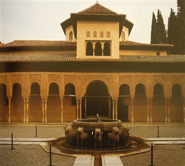 Španělsko - Andalusie - Granada, Alhambra, Lví dvůr