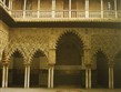 Španělsko - Andalusie - Sevilla, Alcazar, postaven v mudejárském slohu za Pedra I. 1364-66