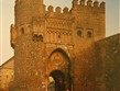 Španělsko - Toledo - Puerta del Sol, postavená ve 14.století johanity, městská brána v mudejárském stylu