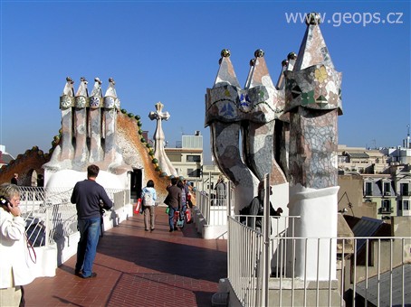 Pobyty u moře s výlety - Španělsko - Barcelona - Casa Batlló, autor Antoni Gaudí, jedna z perel světové moderní architektury