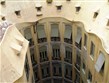 Španělsko, Barcelona, Casa Mila, vnitřní část