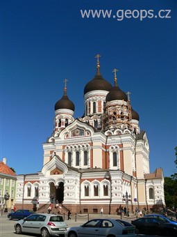 Pobaltí, Estonsko, Tallinn, katedr. Al. Něvského