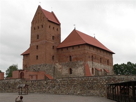 Pobaltí, Litva, Trakai, pevnost