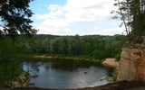 Národní parky a zahrady - Lotyšsko - Pobaltí - Lotyšsko - NP Gauja, Erglu, útesy