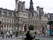 Francie - Paříž - Hotel de Ville, stará radnice ze 17.stol 1871 vyhořela, rekonstruována do původní podoby
