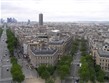 Francie - Paříž - pohled z Vítězného oblouku směrem La Defense
