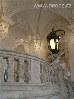 Rakousko, Vídeň, Belvedere, interier
