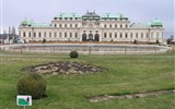 Vídeň s hrady, zámky a vinicemi Rakouska - Rakousko - Vídeň - Belvedere, J.L.von Hildebrand